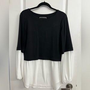 VEUC Melanie Lyne size large fooler top